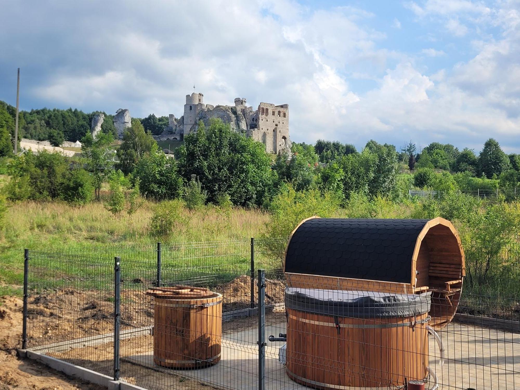Agroturystyka Na Jurze Jacuzzi Sauna Beczka Огродзенець Екстер'єр фото
